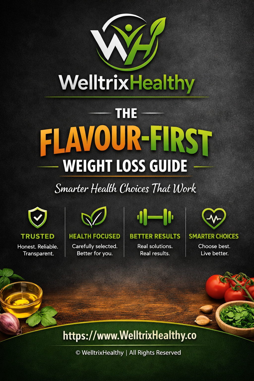 The Flavour‑First Weight Loss Guide- Eat More, Lose Weight, Love Every Bite!